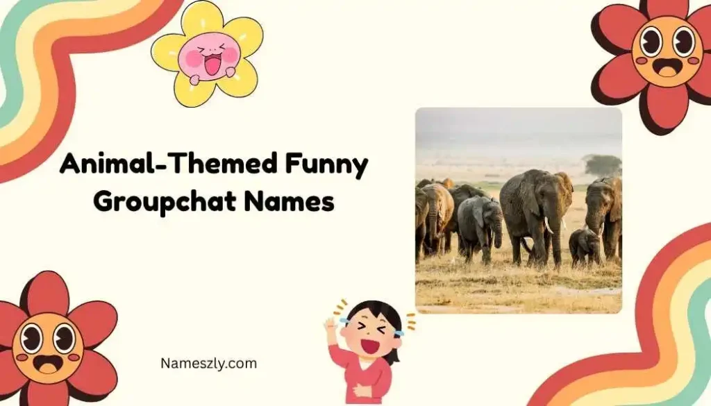 Animal-Themed Funny Groupchat Names
