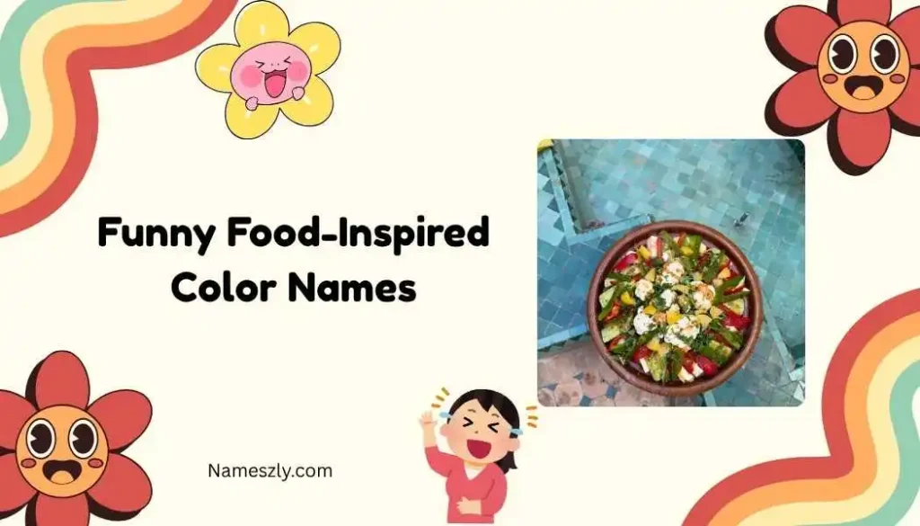Funny Food-Inspired Color Names