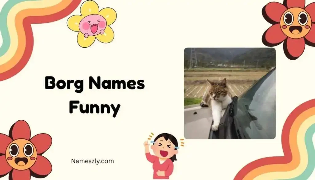 Pop Culture Inspired Funny Borg Names