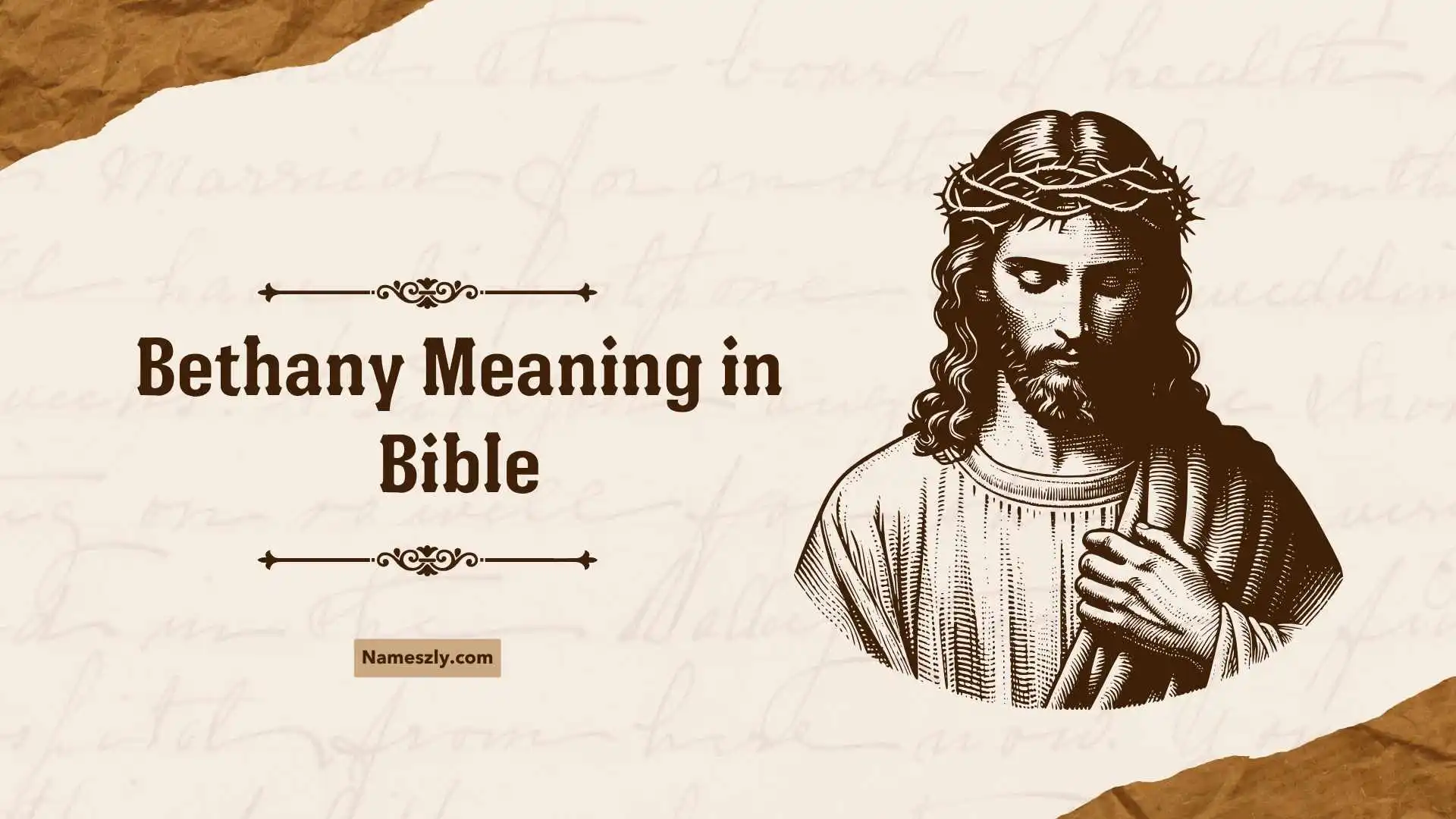 Bethany Meaning in Bible