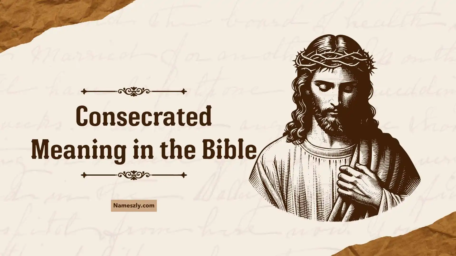 Consecration in the Old Testament