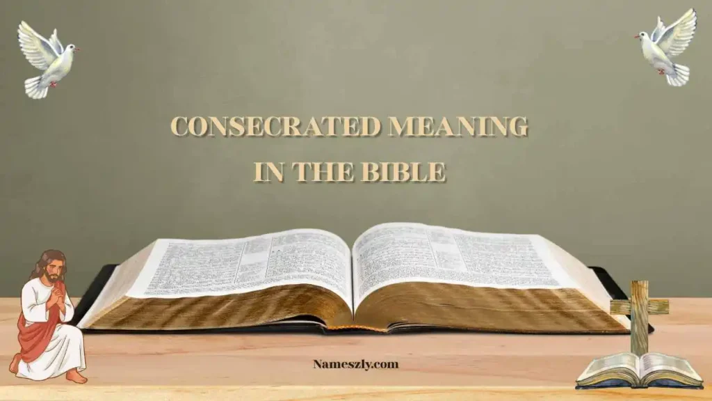 Consecration in the Old Testament