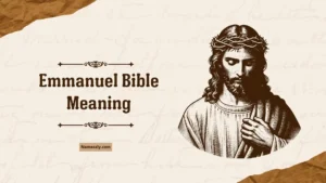 Emmanuel Bible Meaning