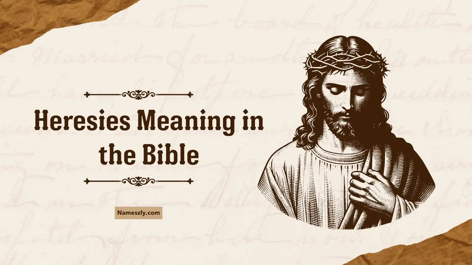 Heresies Meaning in the Bible