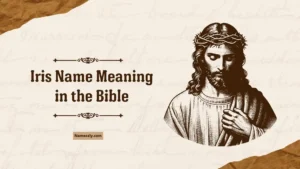 Iris Name Meaning in the Bible