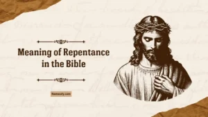Meaning of Repentance in the Bible