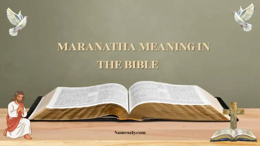 Origin and Etymology of Maranatha