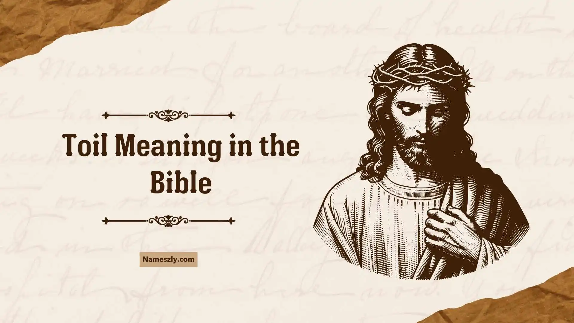 Toil Meaning in the Bible