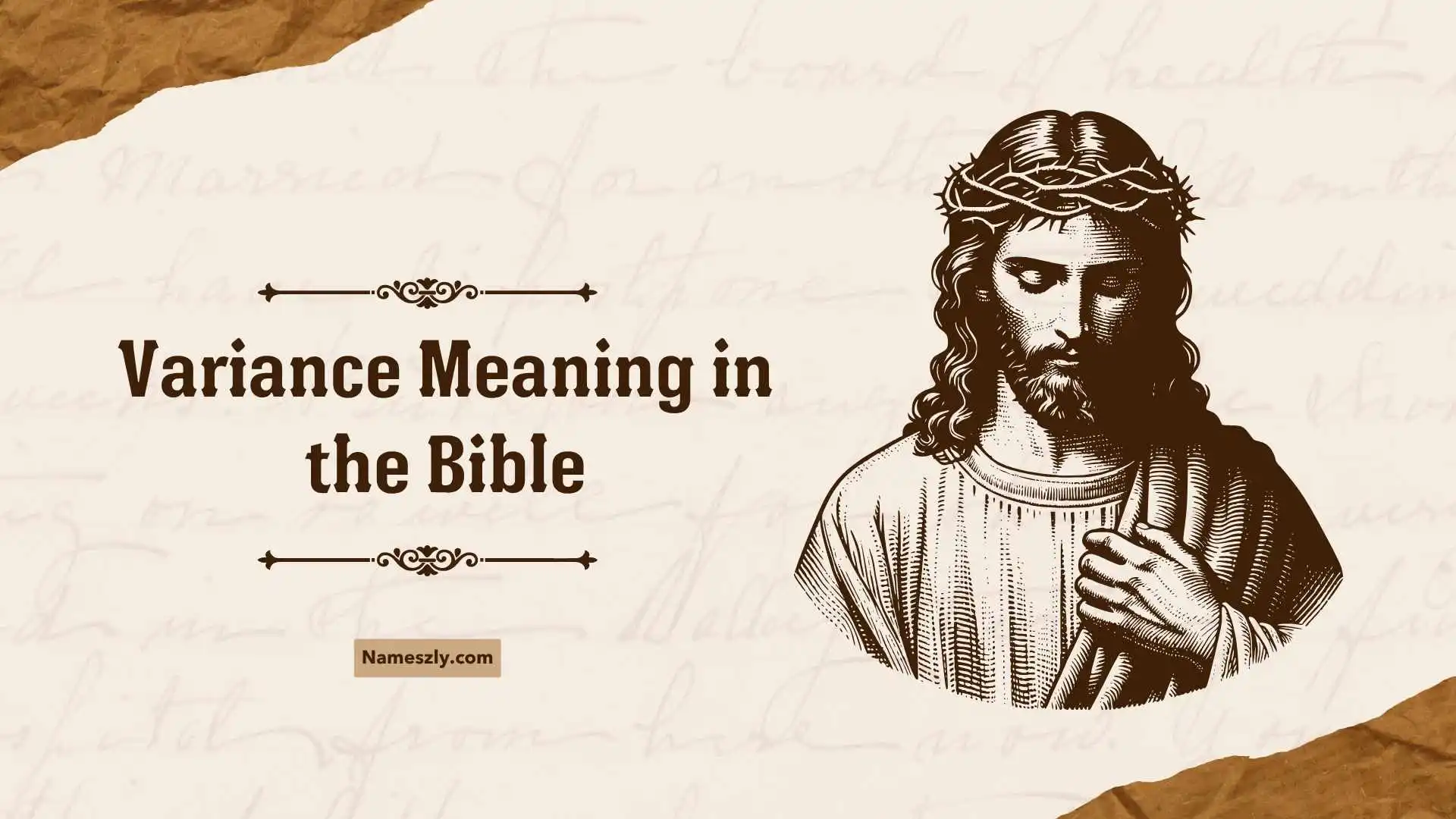 Variance Meaning in the Bible