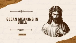 Glean Meaning in Bible