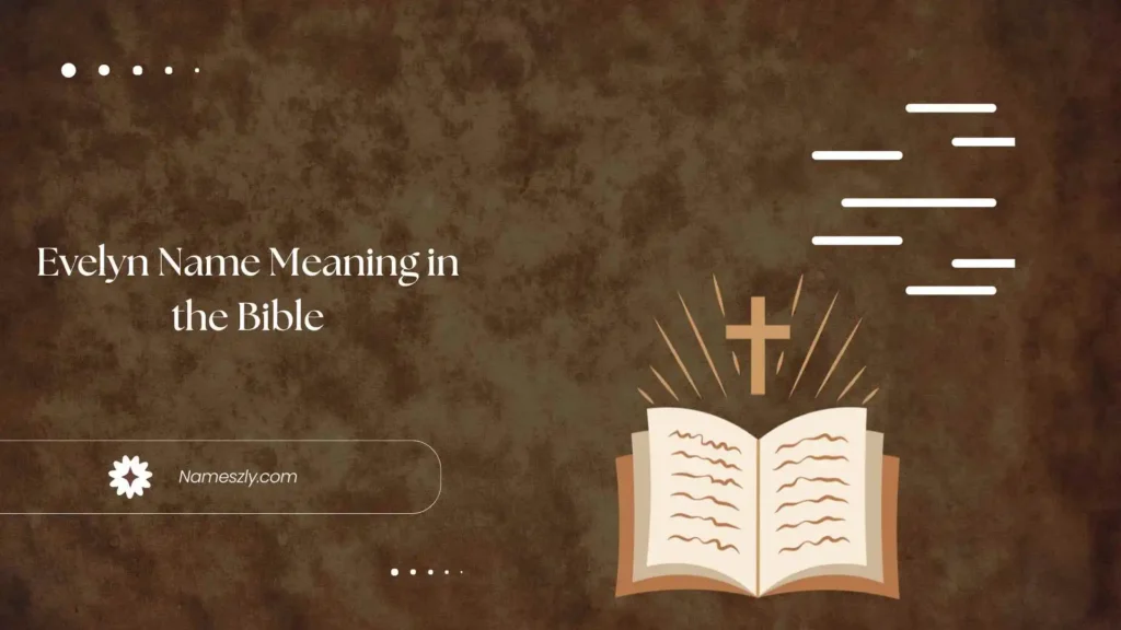 Origin and Etymology of Evelyn Name Meaning in the Bible